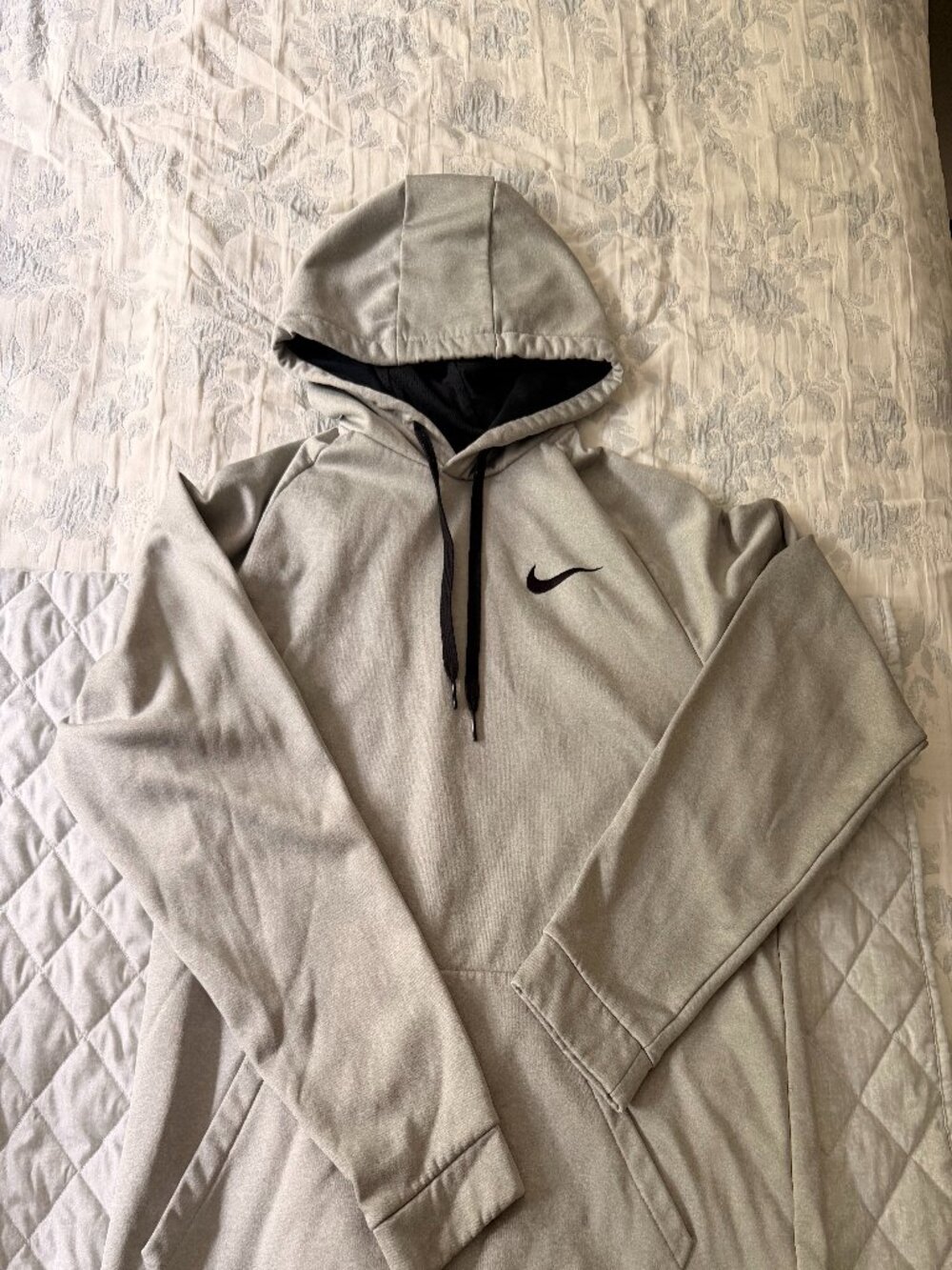 Nike Grey Sweatshirt Hoodie Size M (Men's)